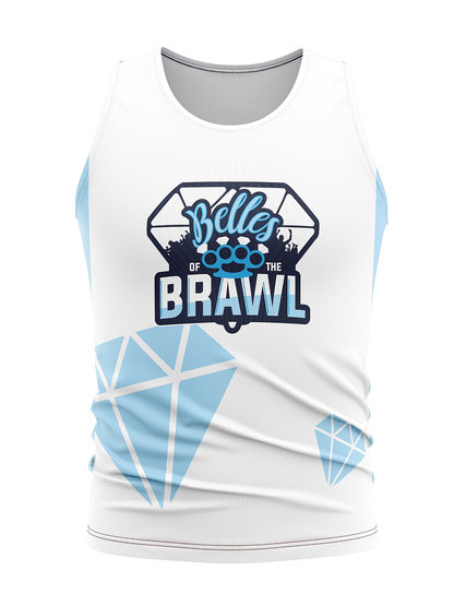 Eves of Destruction Team Store | Team Belles Of The Brawl Unisex Athletic Tank Top - Oddball Workshop