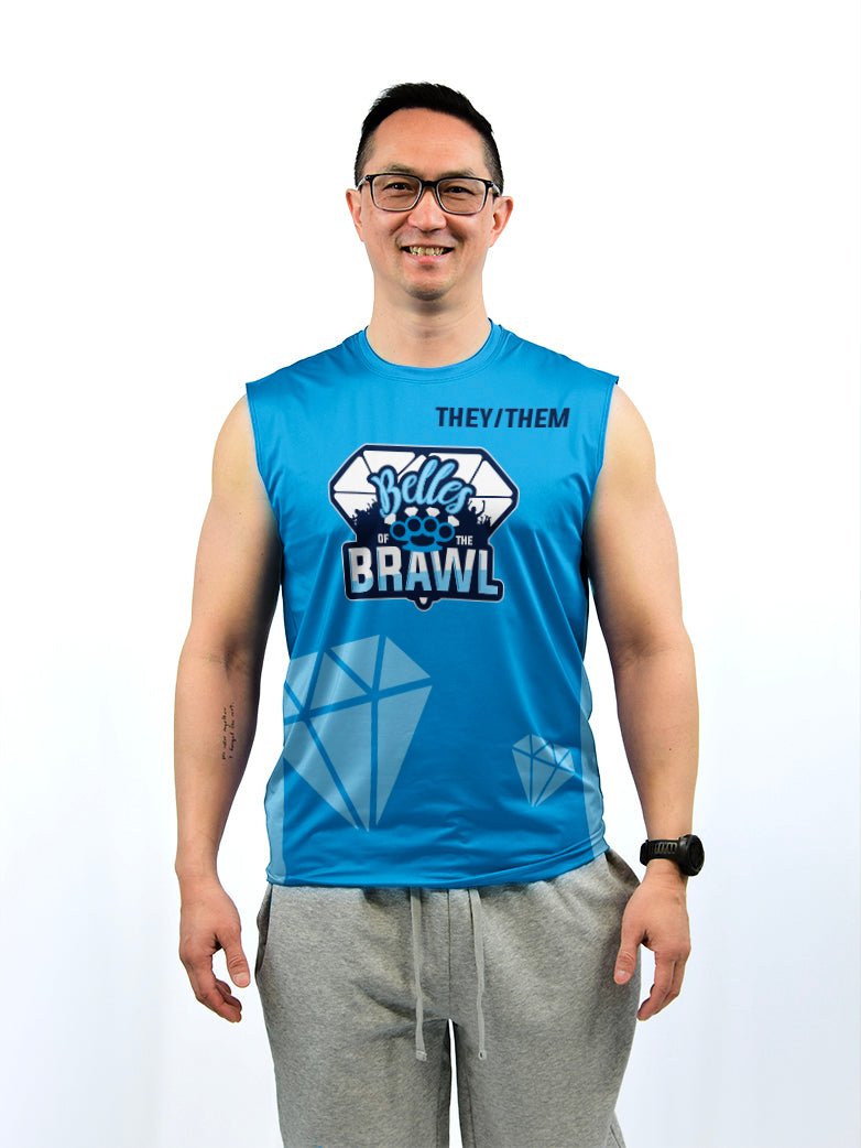 Eves of Destruction Team Store | Team Belles Of The Brawl Unisex Prime Sleeveless Top - Oddball Workshop
