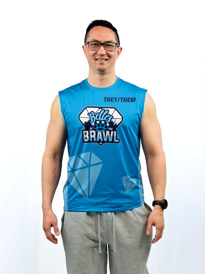 Eves of Destruction Team Store | Team Belles Of The Brawl Unisex Prime Sleeveless Top - Oddball Workshop