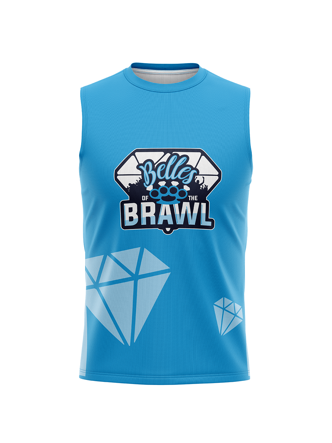 Eves of Destruction Team Store | Team Belles Of The Brawl Unisex Prime Sleeveless Top - Oddball Workshop