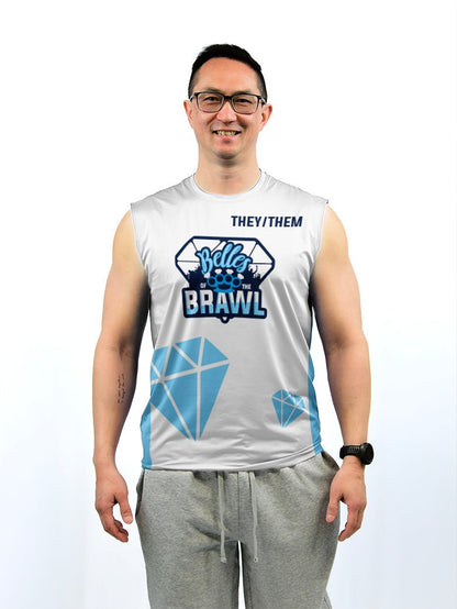 Eves of Destruction Team Store | Team Belles Of The Brawl Unisex Prime Sleeveless Top - Oddball Workshop
