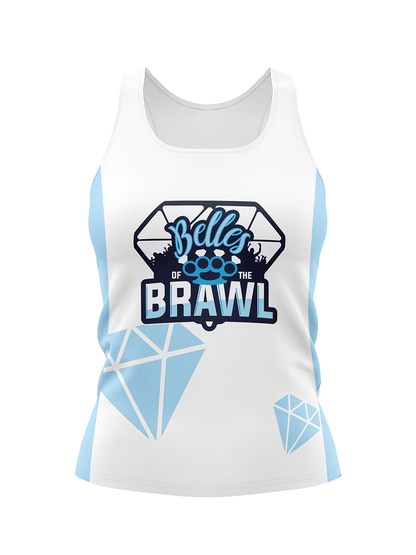 Eves of Destruction Team Store | Team Belles Of The Brawl Women's Athletic Tank Top - Oddball Workshop