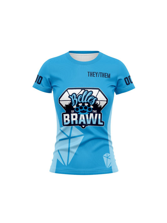 Eves of Destruction Team Store | Team Belles Of The Brawl Women's Team Jersey Short Sleeve - Oddball Workshop