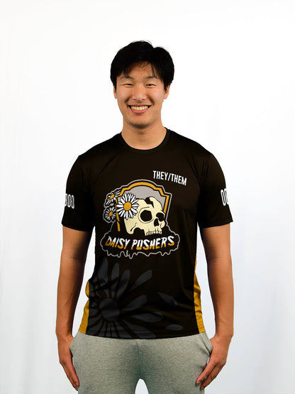 Eves of Destruction Team Store | Team Daisy Pushers Unisex Team Jersey Short Sleeve - Oddball Workshop