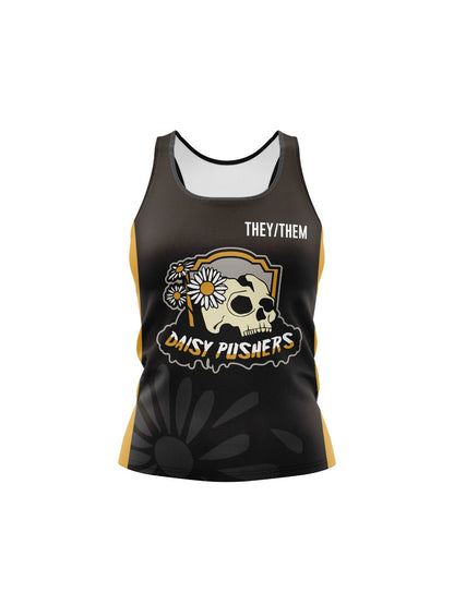 Eves of Destruction Team Store | Team Daisy Pushers Women's Athletic Tank Top - Oddball Workshop