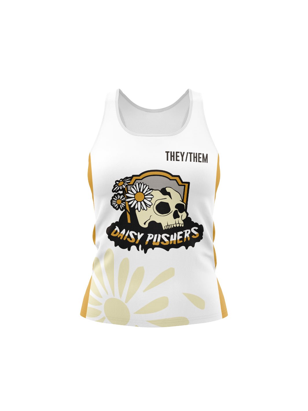 Eves of Destruction Team Store | Team Daisy Pushers Women's Athletic Tank Top - Oddball Workshop