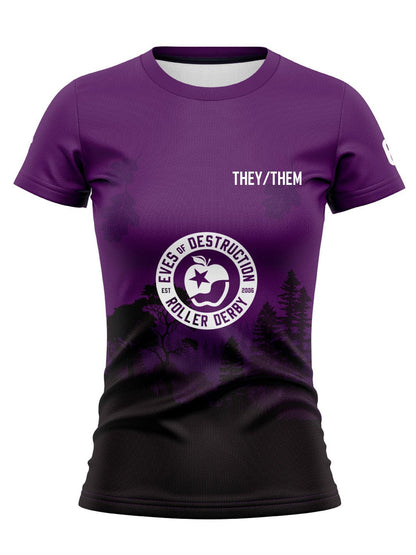 Eves of Destruction Team Store | Team Eves Of Destruction Women's Team Jersey Short Sleeve - Oddball Workshop