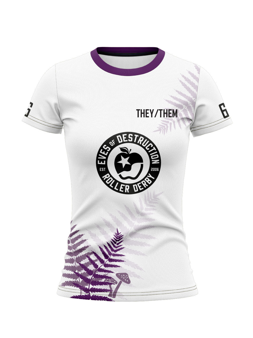 Eves of Destruction Team Store | Team Eves Of Destruction Women's Team Jersey Short Sleeve - Oddball Workshop