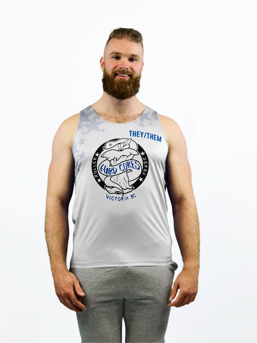 Eves of Destruction Team Store | Team Hardcores Unisex Athletic Tank Top - Oddball Workshop