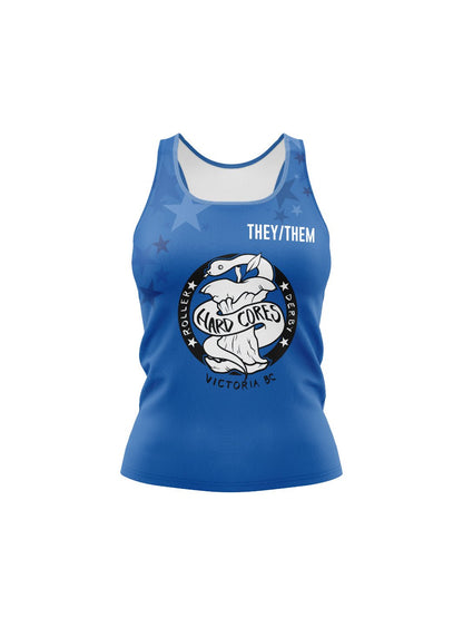 Eves of Destruction Team Store | Team Hardcores Women's Athletic Tank Top - Oddball Workshop