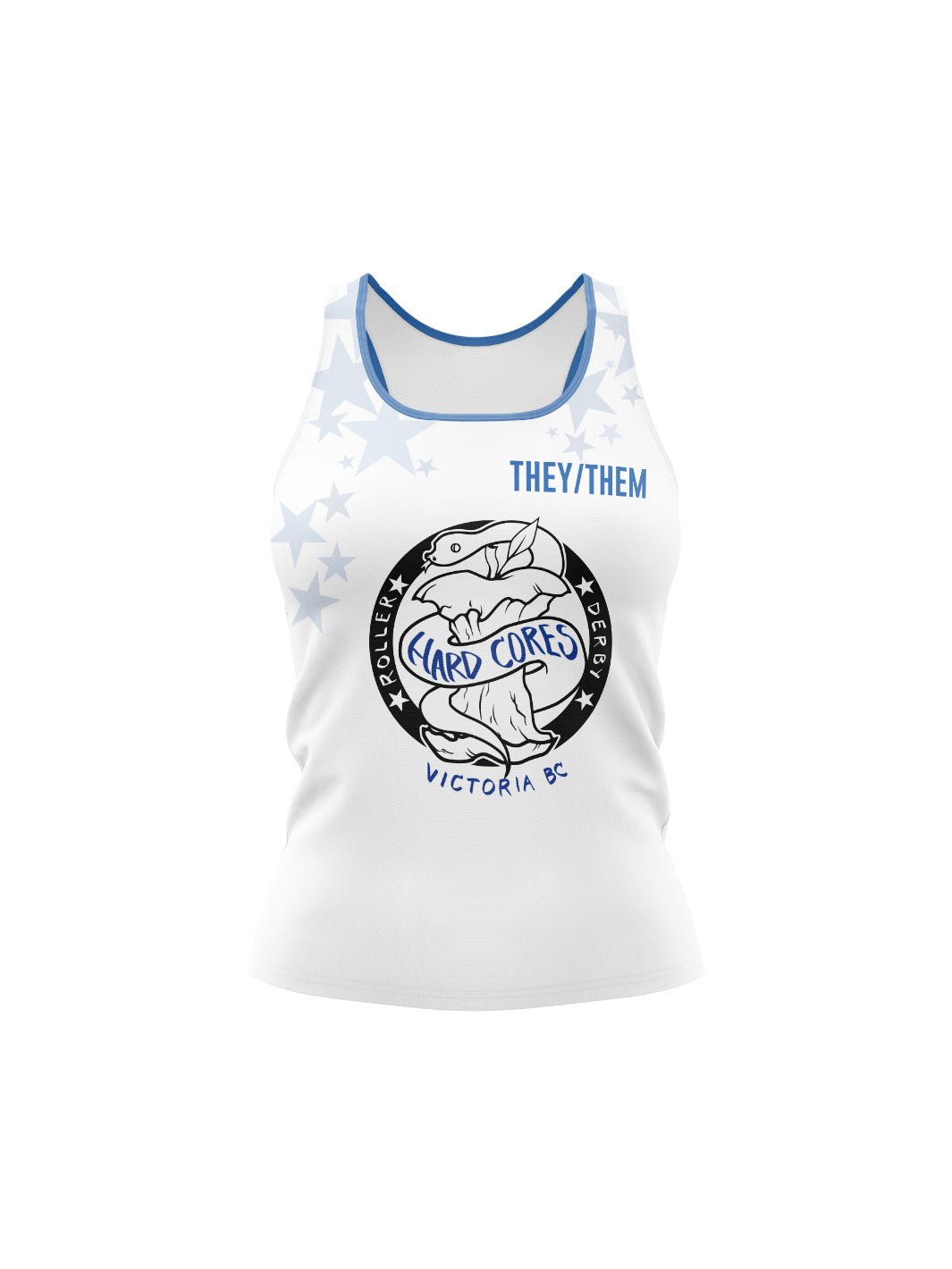 Eves of Destruction Team Store | Team Hardcores Women's Athletic Tank Top - Oddball Workshop