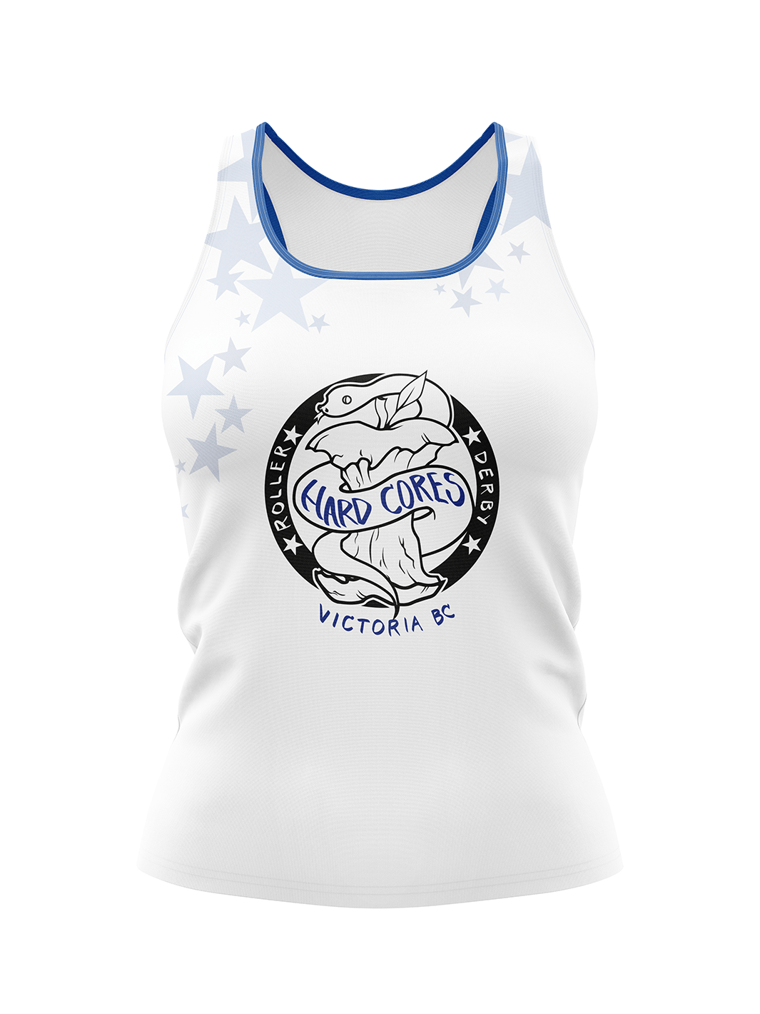 Eves of Destruction Team Store | Team Hardcores Women's Athletic Tank Top - Oddball Workshop