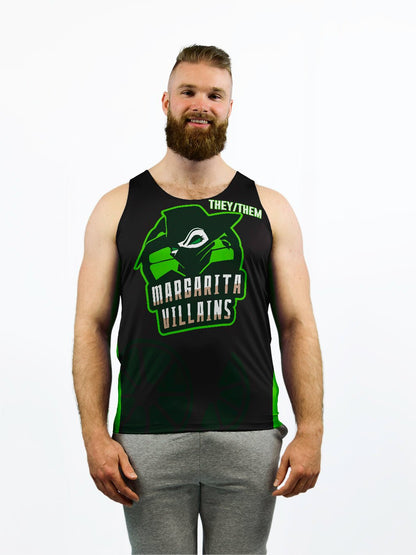 Eves of Destruction Team Store | Team Margarita Villains Unisex Athletic Tank Top - Oddball Workshop