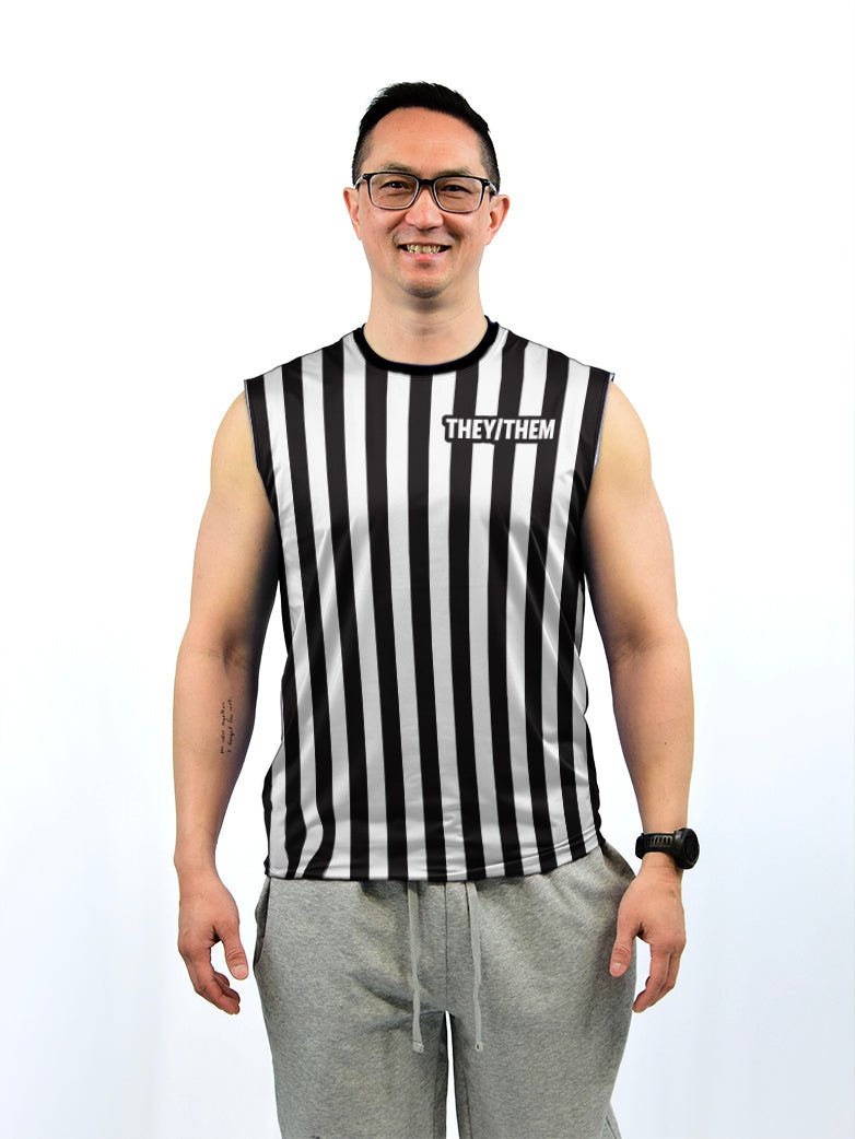 Eves of Destruction Team Store | Team Referee Unisex Prime Sleeveless Top - Oddball Workshop