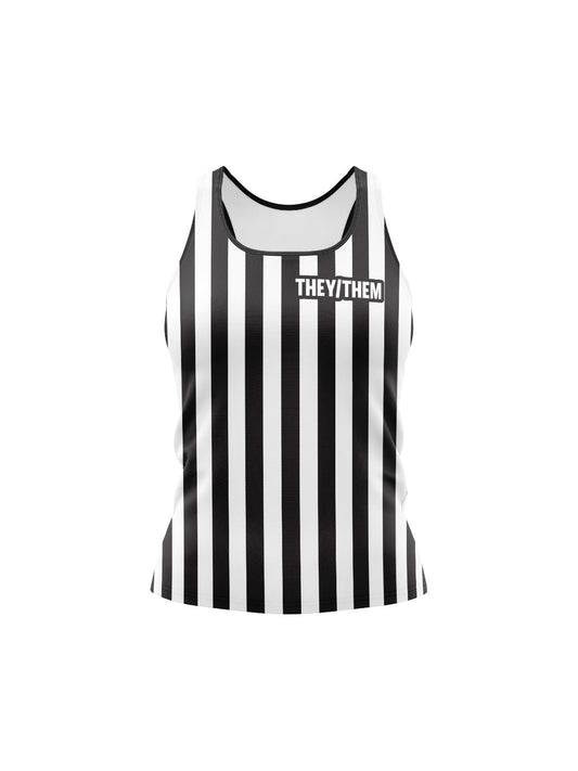 Eves of Destruction Team Store | Team Referee Women's Athletic Tank Top - Oddball Workshop