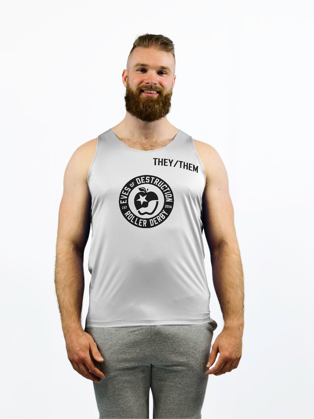 Eves of Destruction Team Store | Team Scrimmage Unisex Athletic Tank Top - Oddball Workshop