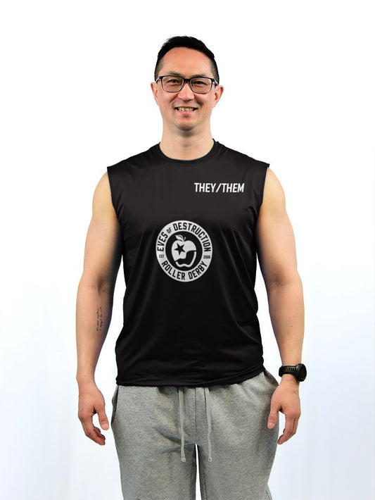Eves of Destruction Team Store | Team Scrimmage Unisex Prime Sleeveless Top - Oddball Workshop