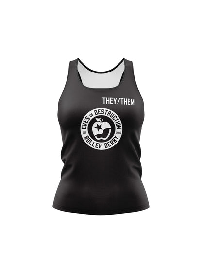 Eves of Destruction Team Store | Team Scrimmage Women's Athletic Tank Top - Oddball Workshop