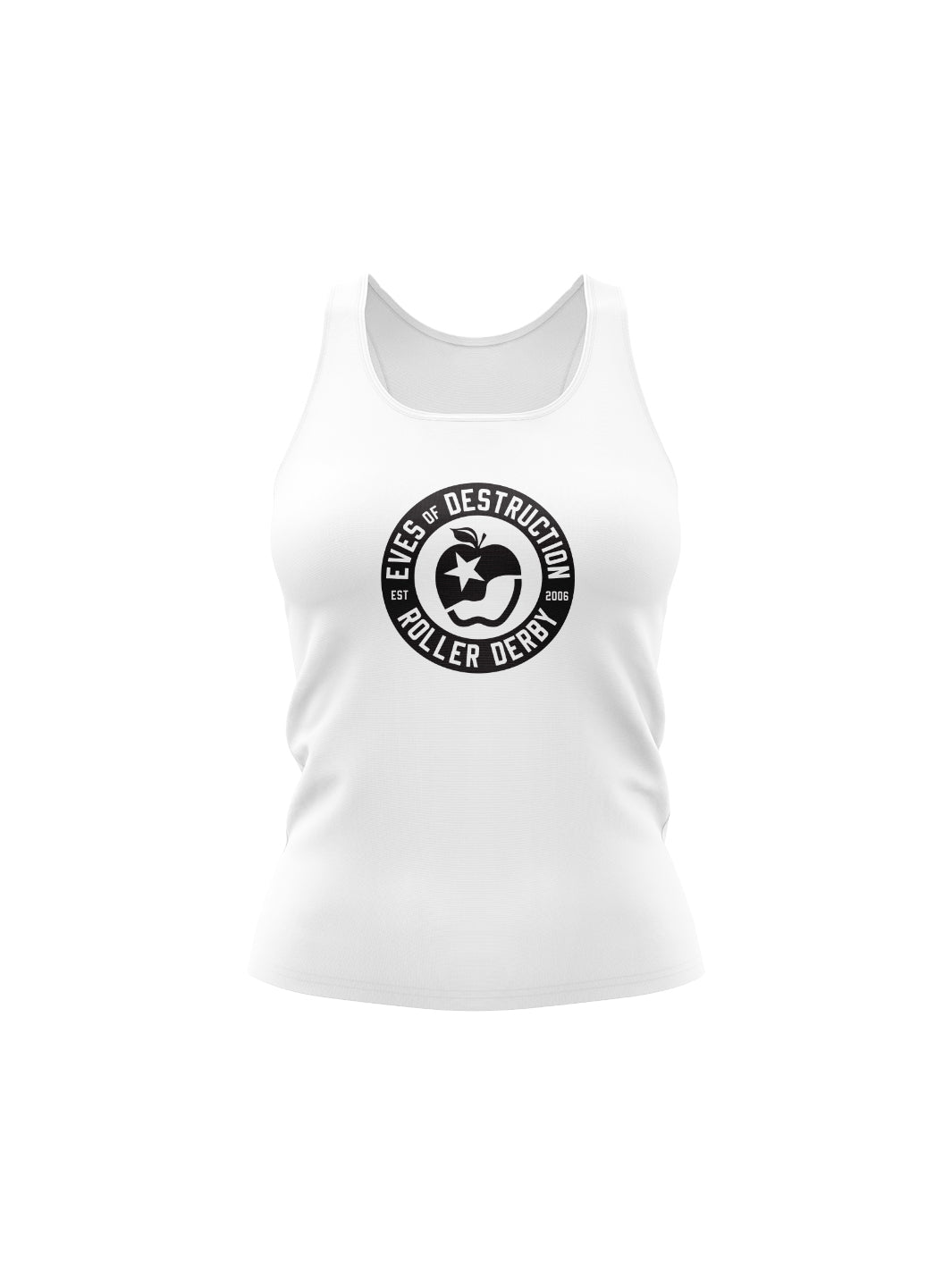Eves of Destruction Team Store | Team Scrimmage Women's Athletic Tank Top - Oddball Workshop