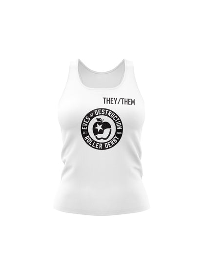 Eves of Destruction Team Store | Team Scrimmage Women's Athletic Tank Top - Oddball Workshop