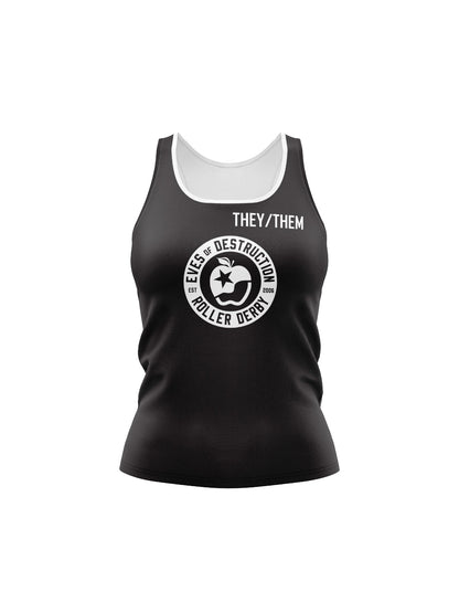 Eves of Destruction Team Store | Team Scrimmage Women's Athletic Tank Top Reversible - Oddball Workshop
