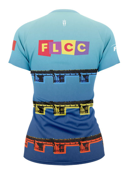 FLCC Fall Small | Women's Athletic Jersey Short Sleeve - Oddball Workshop
