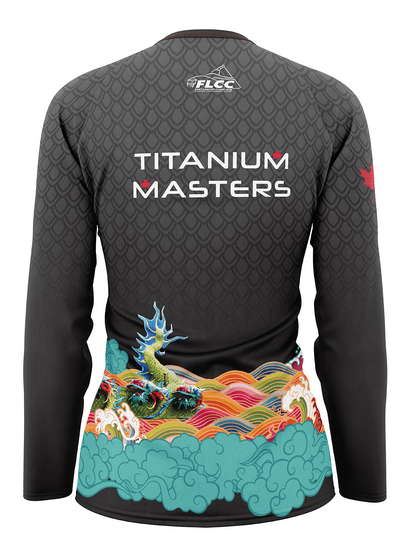 FLCC Titanium Masters | Women's Athletic Jersey Long Sleeve - Oddball Workshop