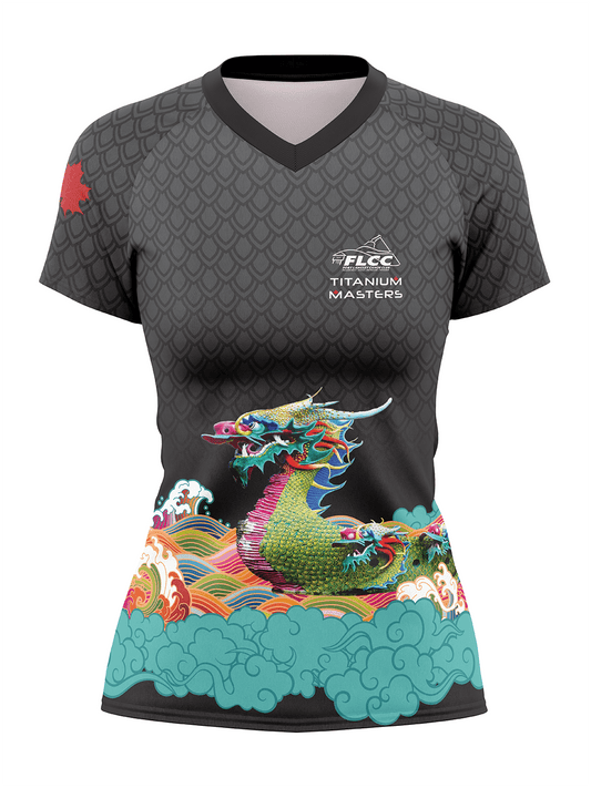 FLCC Titanium Masters | Women's Athletic Jersey Short Sleeve - Oddball Workshop