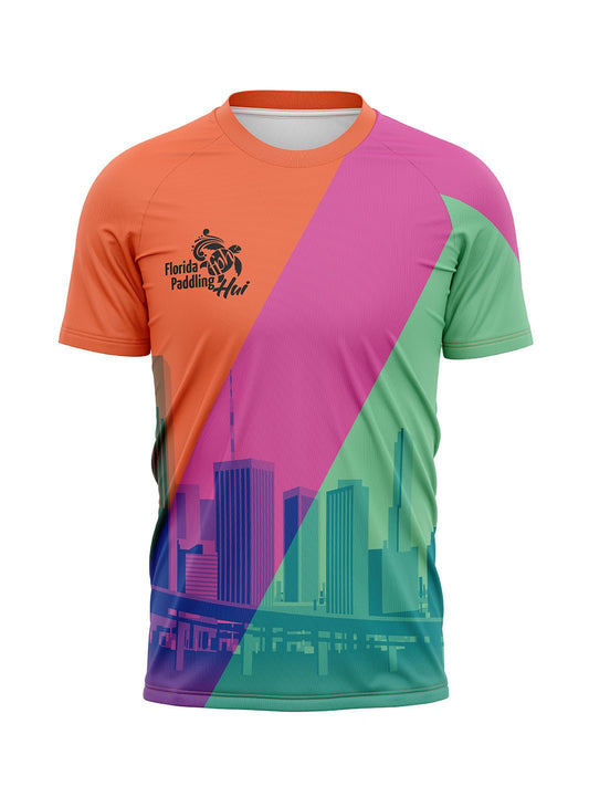 Florida Paddling Hui | Men's Athletic Jersey Shorts Sleeves - Oddball Workshop