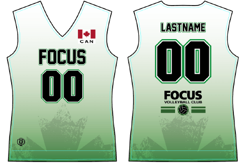 FOCUS | Men's Volleyball Jersey - Oddball Workshop