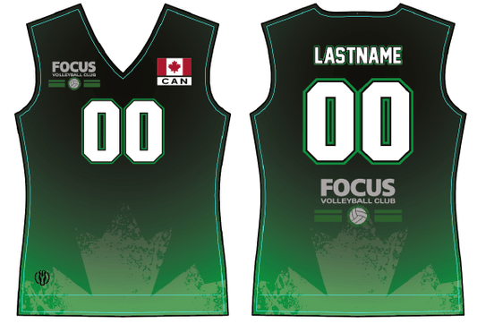 FOCUS | Women's Volleyball Jersey - Oddball Workshop