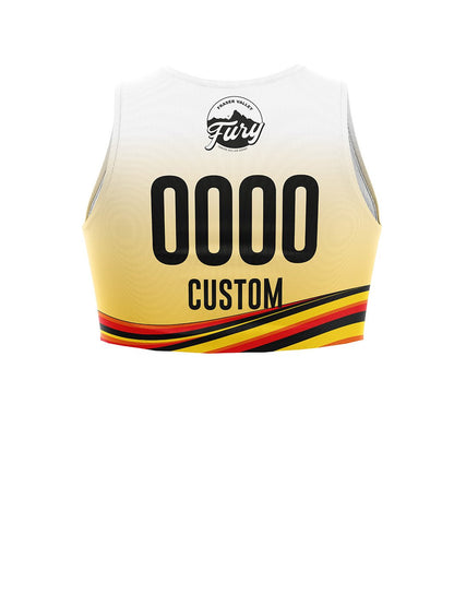 Fraser Valley Fury Junior Roller Derby | Men's Athletic Tank Top Crop - Oddball Workshop