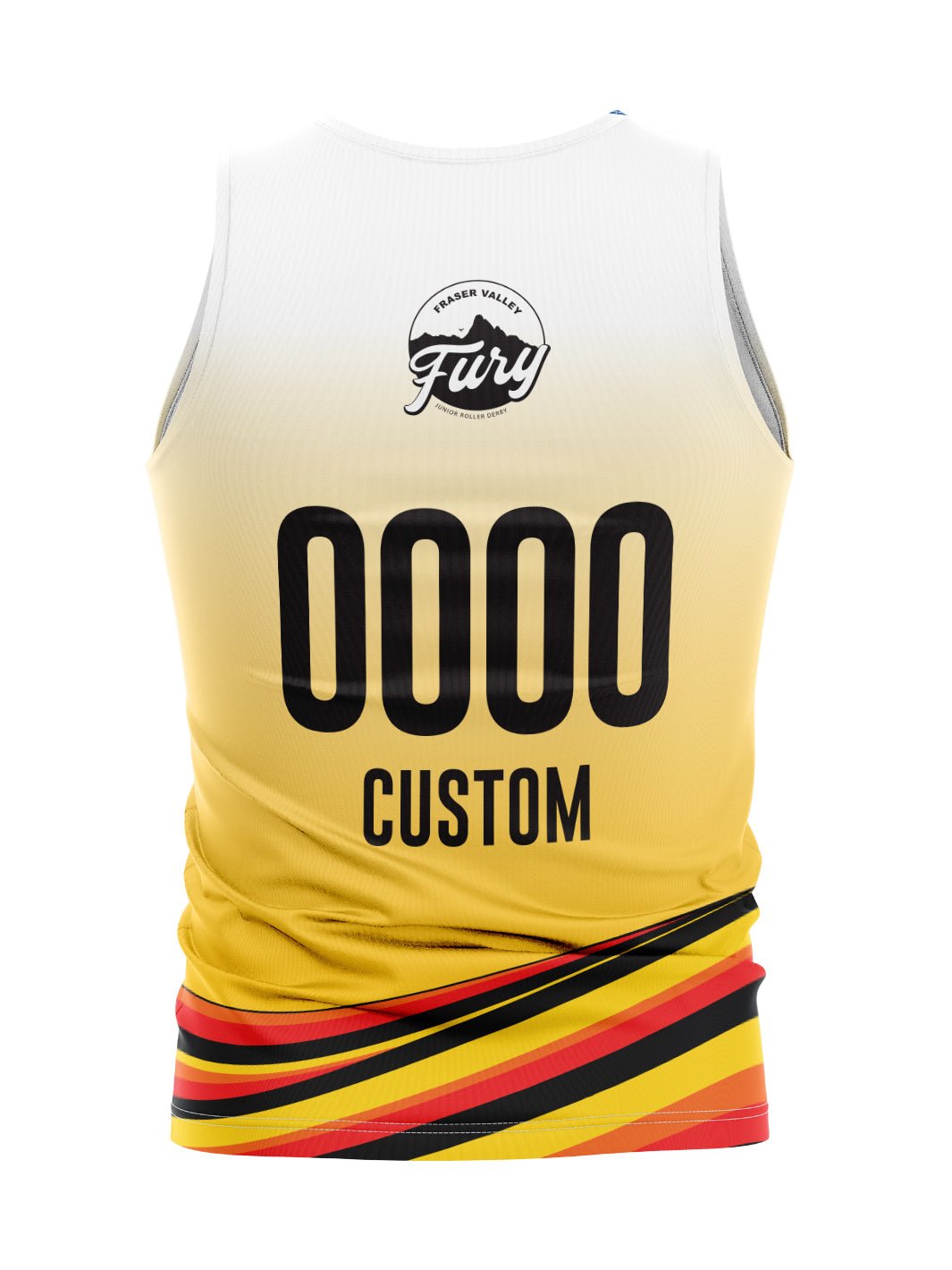 Fraser - Valley - Fury - Junior - Roller - Derby | Men's Athletic Tank Top - Oddball Workshop