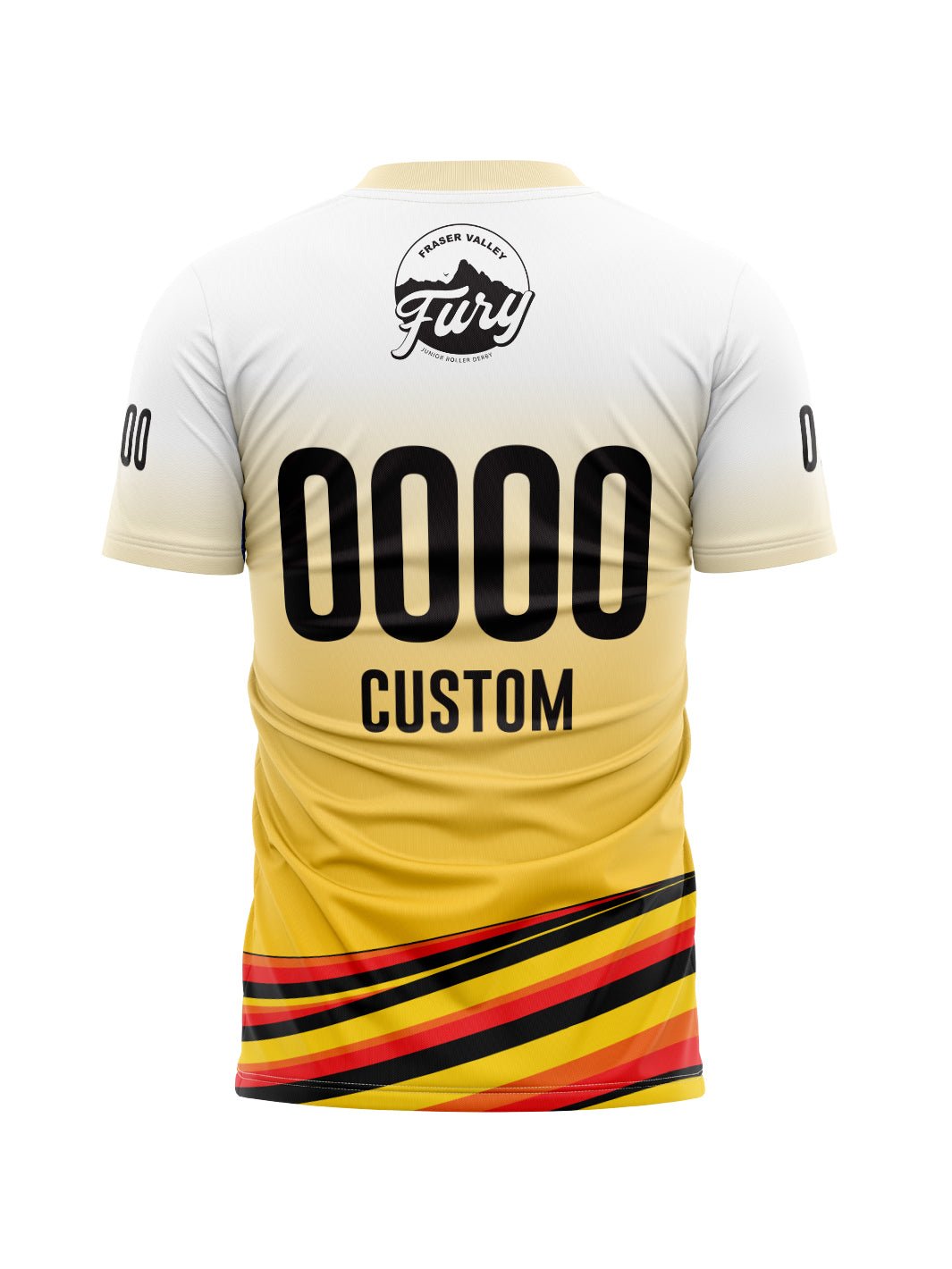 Fraser - Valley - Fury - Junior - Roller - Derby | Men's Team Jersey Short Sleeve - Oddball Workshop