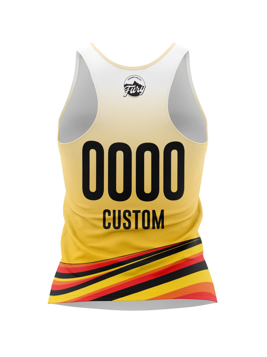 Fraser - Valley - Fury - Junior - Roller - Derby | Women's Athletic Tank Top - Oddball Workshop