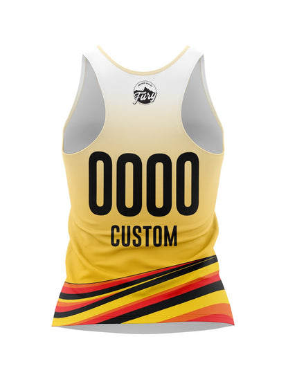 Fraser - Valley - Fury - Junior - Roller - Derby | Women's Athletic Tank Top - Oddball Workshop