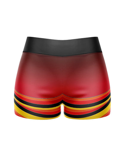 Fraser - Valley - Fury - Junior - Roller - Derby | Women's Spandex Short - Oddball Workshop