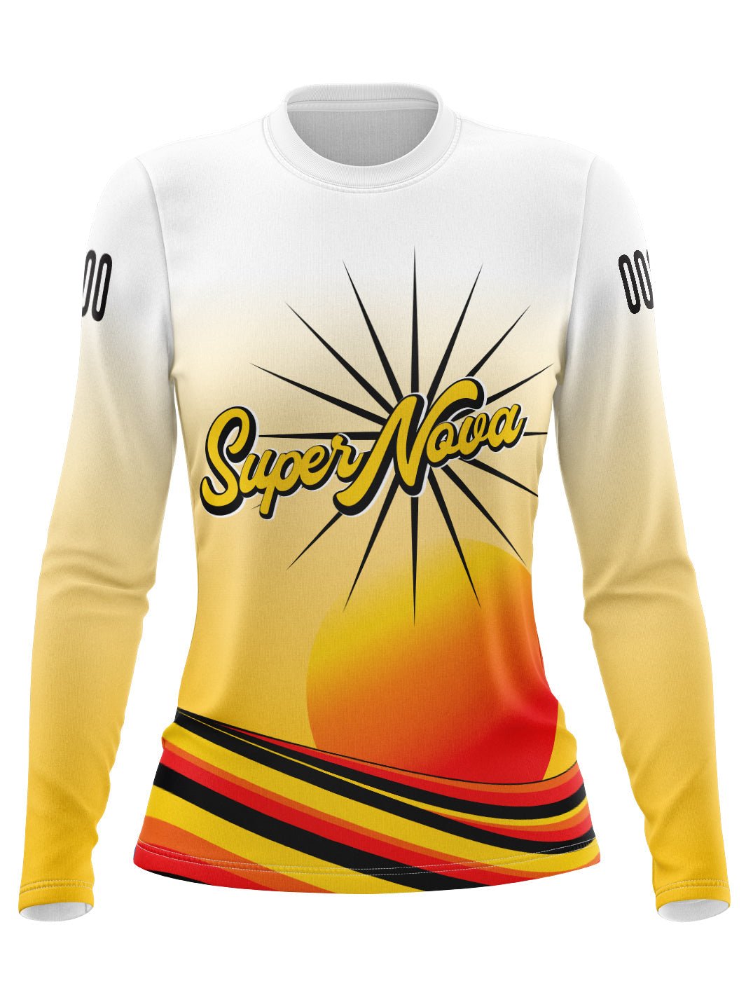 Fraser - Valley - Fury - Junior - Roller - Derby | Women's Team Jersey Long Sleeve - Oddball Workshop
