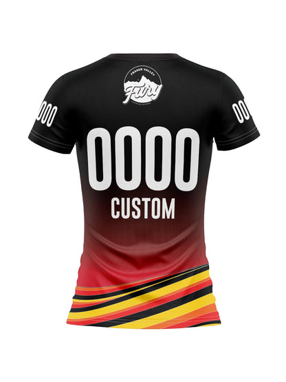 Fraser - Valley - Fury - Junior - Roller - Derby | Women's Team Jersey Short Sleeve - Oddball Workshop