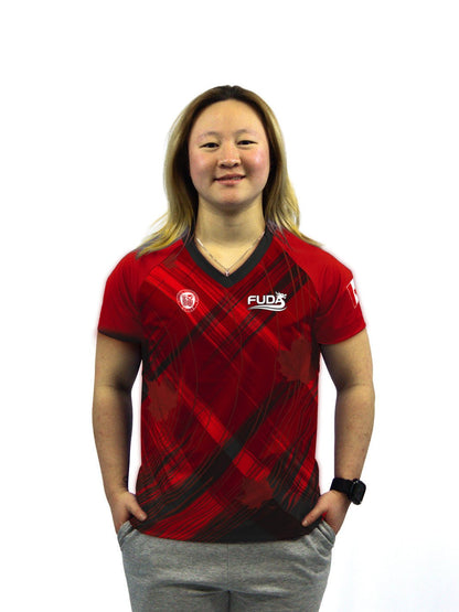 Fuda DBC | Women's Athletic Jersey Short Sleeve - Oddball Workshop