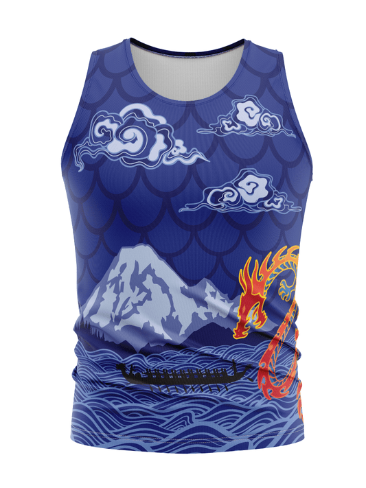 Gig Harbor Dragons | Men's Athletic Tank Top - Oddball Workshop