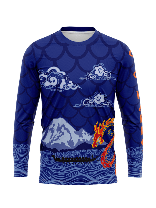 Gig Harbor Dragons | Men's Team Jersey Long Sleeve - Oddball Workshop