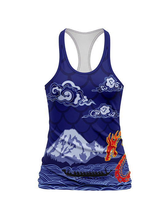 Gig Harbor Dragons | Women's Relaxed Tank Top - Oddball Workshop