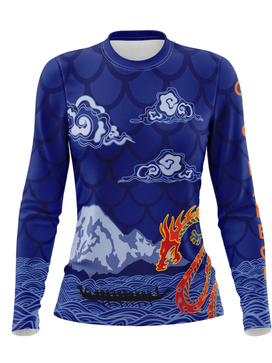 Gig Harbor Dragons | Women's Team Jersey Long Sleeve - Oddball Workshop