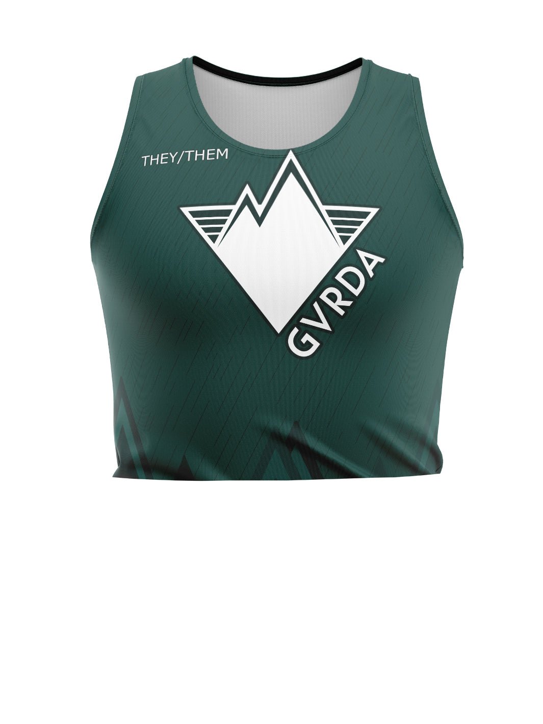 Greater Vancouver Roller Derby Association | Men's Athletic Tank Top Crop - Oddball Workshop