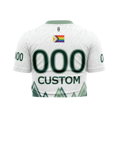 Greater Vancouver Roller Derby Association | Men's Team Jersey Short Sleeve Crop - Oddball Workshop