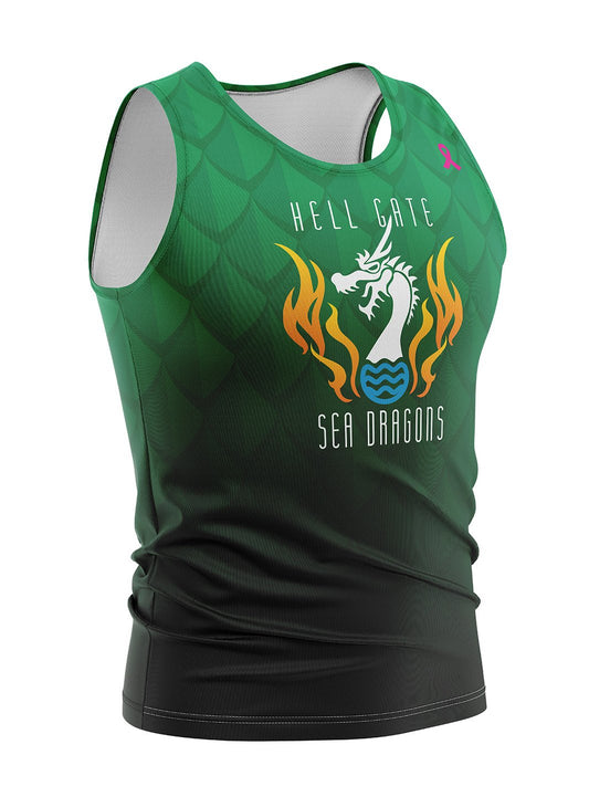 Hell Gate Sea Dragons | Men's Athletic Tank Top - Oddball Workshop