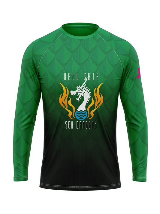 Hell Gate Sea Dragons | Men's Performance Jersey Long Sleeve - Oddball Workshop