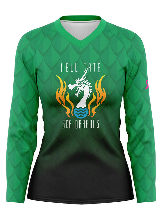 Hell Gate Sea Dragons | Women's Performance Jersey Long Sleeve - Oddball Workshop