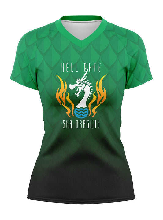Hell Gate Sea Dragons | Women's Performance Jersey Short Sleeve - Oddball Workshop